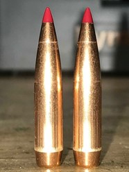 6.5mm Hornady 147 Grain ELD Match bullets inserted and extracted from other competitor's 260 Rem casings directly from packaging.