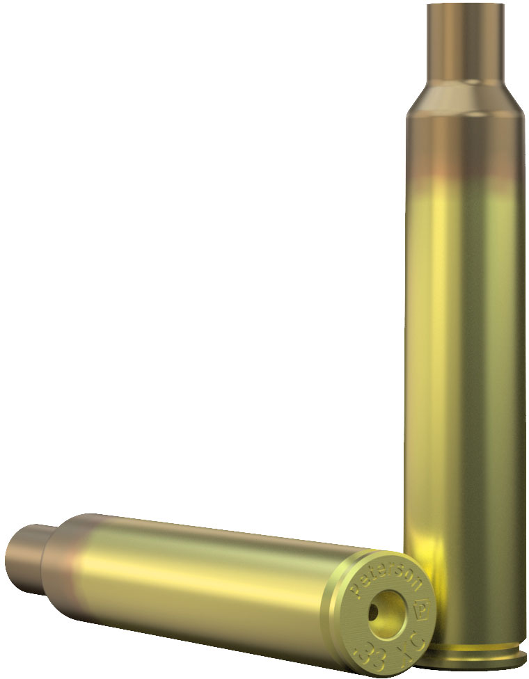 .33 XC Brass Rifle Casing